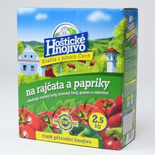 Hoštické hnojivo paradajky a papriky 2,5kg - Granulované | FLORASYSTEM