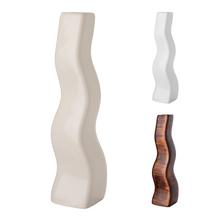 W56 VÁZA Zygzak 7,5x7,5xV30CM - Keramika jednofarebná interiérová | FLORASYSTEM