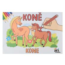 Omaľovánka KONE A5/ks - maľovanie, kreslenie | FLORASYSTEM
