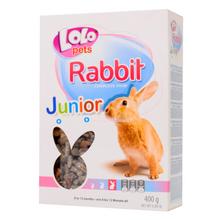 LOLO JUNIOR kompletne krmovi pre králiky 8-12mes., 400g krabička - FLORASYSTEM