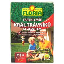 FLORIA KRÁL TRÁVNÍKŮ 0,5kg + 200g ZEOLIT - Trávy | FLORASYSTEM