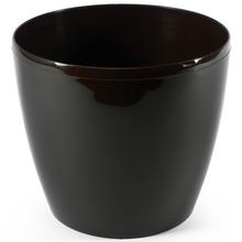 200 KVĚTINÁČ MAGNOLIA mokka 12xh10,4CM - FLORASYSTEM