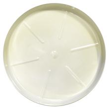 608 MISKA NR7 KRÉMOVÝ 28,1xh4,1CM - Miska okrúhla pod kvetináč | FLORASYSTEM