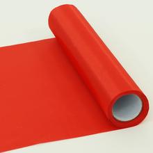 SATEN rolích 32CMX6M BARVA 001 ČERVENÁ - FLORASYSTEM