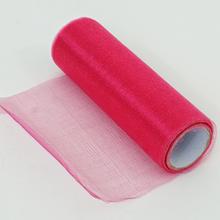 ORGANZA rolích 16CMX6M BARVA 33 cyklámenová - FLORASYSTEM
