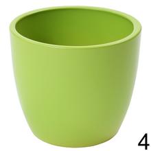 Obal na kaktus v štyroch farbách: šedá, ružová, biela a zelená.