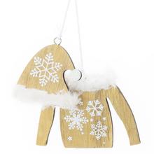 ZÁVĚS Svetříky + ČEPICE DŘEVO 5X20CM - FLORASYSTEM