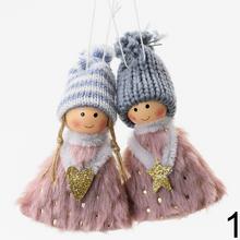 Záves deti mix, anjelik a bábika, 7x11 cm, sada 2 kusy.