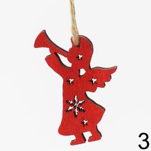 Záves anjel mix farieb, sada 6 kusov.