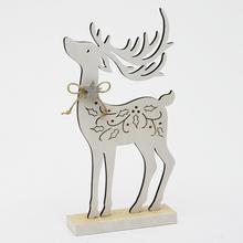 JELEN oblékají. DREV. BÍLE. 31X16X5CM - FLORASYSTEM