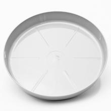 609 MISKA NR8 BÍLÁ 33,7xh4,8CM - Miska okrúhla pod kvetináč | FLORASYSTEM