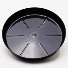 608 MISKA NR7 ČERNÝ 28,1XH4,1CM - Miska okrúhla pod kvetináč | FLORASYSTEM