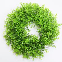 VĚNEC BUXUS 30CM - Věnec zeleň | FLORASYSTEM