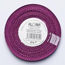 SATEN STUHA 6MM / 20M BARVA 171, švestková - FLORASYSTEM