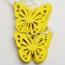 MOTÝL EVA ZÁVĚS S / 12 8X6X0,5CM ŽL - FLORASYSTEM