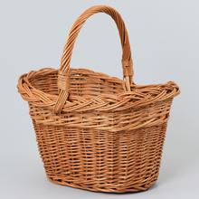 TK205.S KOŠÍK PRÍRODNÝ 38X27X18CM - Obaly prútie | FLORASYSTEM