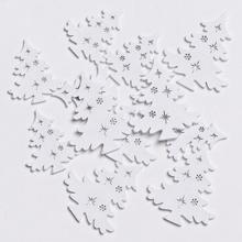 DREVENÉ STROMČEKY BIELE S/12 3,9x4,5CM 3x3,5CM - Stromek | FLORASYSTEM