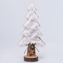 DREVENÝ STROM BIELY 17x8x37,5CM - Stromek | FLORASYSTEM