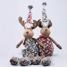 JELEŇ SEDIACI 68CM MIX2F - Zvířátka, figurky | FLORASYSTEM