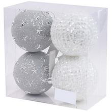 AKCIA! GULE VIAN. PLAST S/4 10CM STRIEB+BIELE MIX2 - Plastové vzorované | FLORASYSTEM