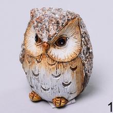 Sova dekorácia z polyresu, mix dizajnov.