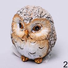 Sova dekorácia z polyresu, mix dizajnov.
