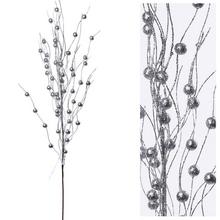 KONÁR BOBULE STRIEBORNÝ 70CM - FLORASYSTEM