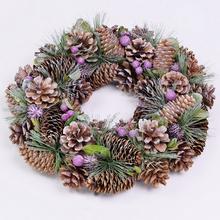 ZÁV. VĚNEC KOBLIHY 34x8,5CM - Věnec vánoční  | FLORASYSTEM