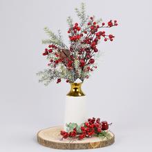 Bobule červené - Vánoční umělé květiny | FLORASYSTEM