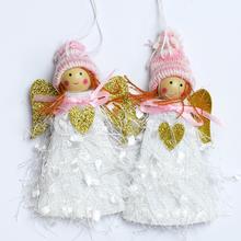 ZÁVES ANJEL S/2 12CM BIELY - Andílek, panenka | FLORASYSTEM