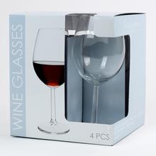AKCIA! POHÁRE S/4 WINE GLASS 580ML SET 4PCS - Poháre a sklo | FLORASYSTEM