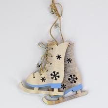 ZÁVĚS DŘEVO BRUSLE NATURAL 11,5x11x2,5 CM - Brusle | FLORASYSTEM