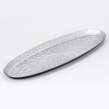 PODLOŽKA OVAL STRIEBORNÁ 50CM ACX400070 - Tácky a podložky | FLORASYSTEM