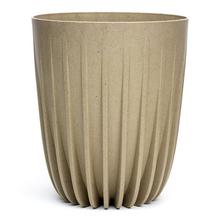 931 OBAL MIRA ECO LATTE 30CM - Okrúhly nízky s vkladom | FLORASYSTEM