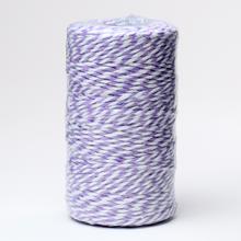 ŠNÚRKA FARBY  2MMX100M LEVAND/BIELA - Motúz ozdobný | FLORASYSTEM