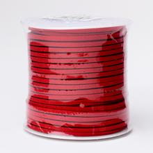 AKCIA! ŠNÚRKA KOŽA 3MMX45M ČERVENÁ - FLORASYSTEM