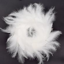 VENIEC S PERÍM 20x4CM BIELY SUPER CENA!  - Věnec vánoční  | FLORASYSTEM