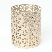 LAMPÁŠ KOV CHAMPAGNE 9,5x9,5x11CM - Svietniky vianočné | FLORASYSTEM