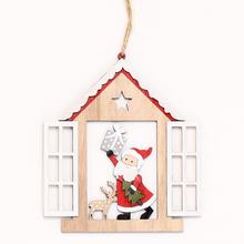 ZÁVES OKNO SANTA DREVO 13,5x0,8x15,5CM SUPER CENA! - Závěsy ostatní | FLORASYSTEM