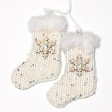 ZÁVES PONOŽKY BIELE 22x8x2CM - FLORASYSTEM