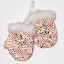 ZÁVES RUKAVICE RUŽOVÉ 22x8x2CM - Rukavice, ponožky, čepice | FLORASYSTEM