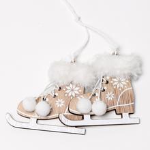 ZÁVES KORČULE DREVO NATUR 20x8x2CM SUPER CENA! - FLORASYSTEM