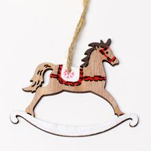 HOJDAC KONÍK ZÁVES BIELA 9.5*7.5CM - FLORASYSTEM