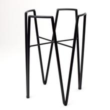 STOJAN NA RASTLINY Blom plant stand black 17,5x17,5xh25CM - Držáky | FLORASYSTEM