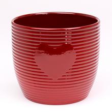 OBAL HEARTBEAT BORDE GLAZ 13CM - Obal jednobarevný | FLORASYSTEM