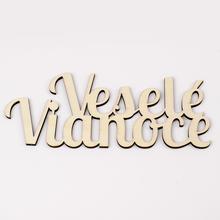 VÝREZ VESELÉ VIANOCE NATUR  20x7,5CM S/2 - FLORASYSTEM