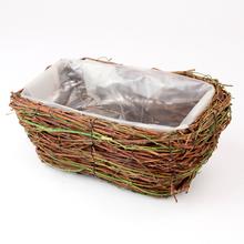 AKCIA! 358FL/S OBAL PRÚTIE RATAN NATUR  22*13*10 - Proutené obaly | FLORASYSTEM