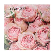 TL120300 SERVÍTKY 33x33 cm/20ks/3vrst LOTS OF ROSES - Ubrousky | FLORASYSTEM