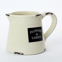 AKCIA! OBAL KRHLA KRÉM DOLOMIT 14,4x11x10,5CM  - Keramika vzorovaná interiérová | FLORASYSTEM