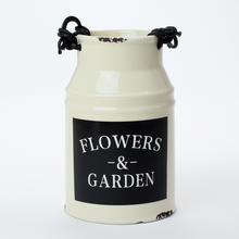 AKCIA! OBAL VÁZA KRÉM DOLOMIT 11x11x17,5CM  - Keramika vzorovaná interiérová | FLORASYSTEM